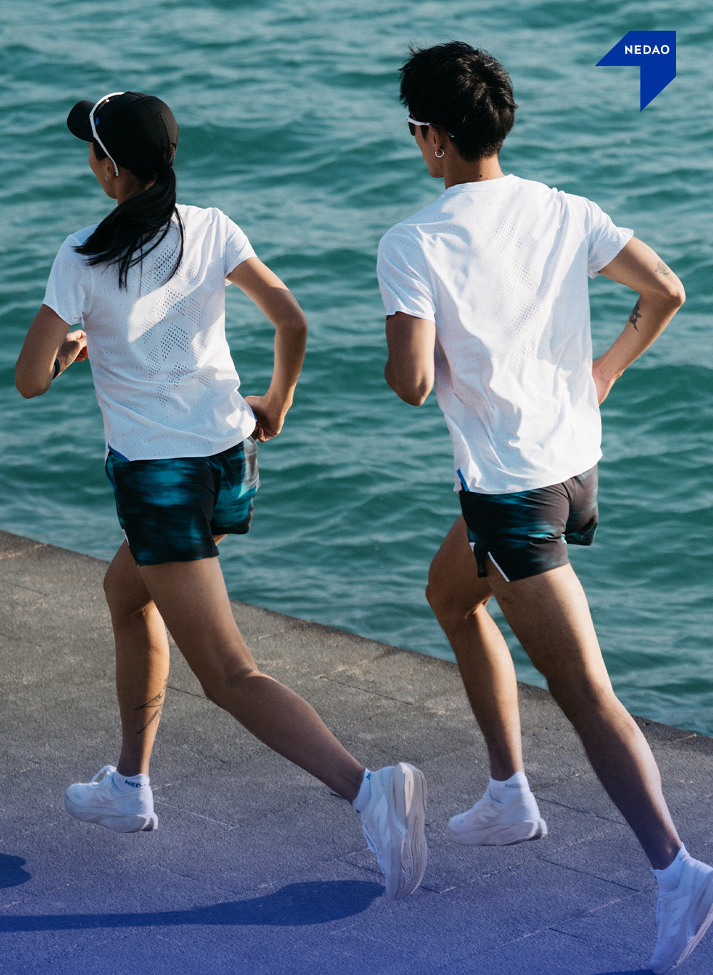 Men's Storage Running Shorts PowerPouch - Print (4" Inseam)