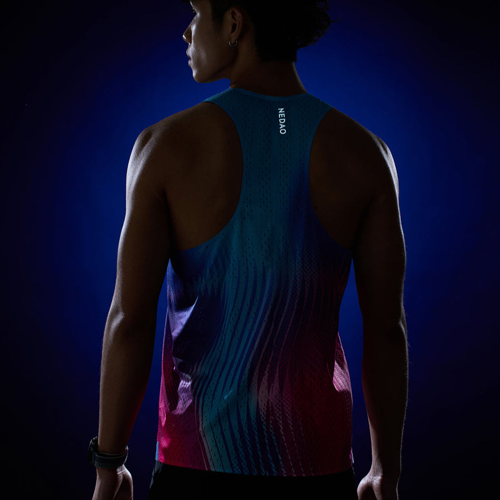Men's QiFlow Racing Singlet - VORTEX