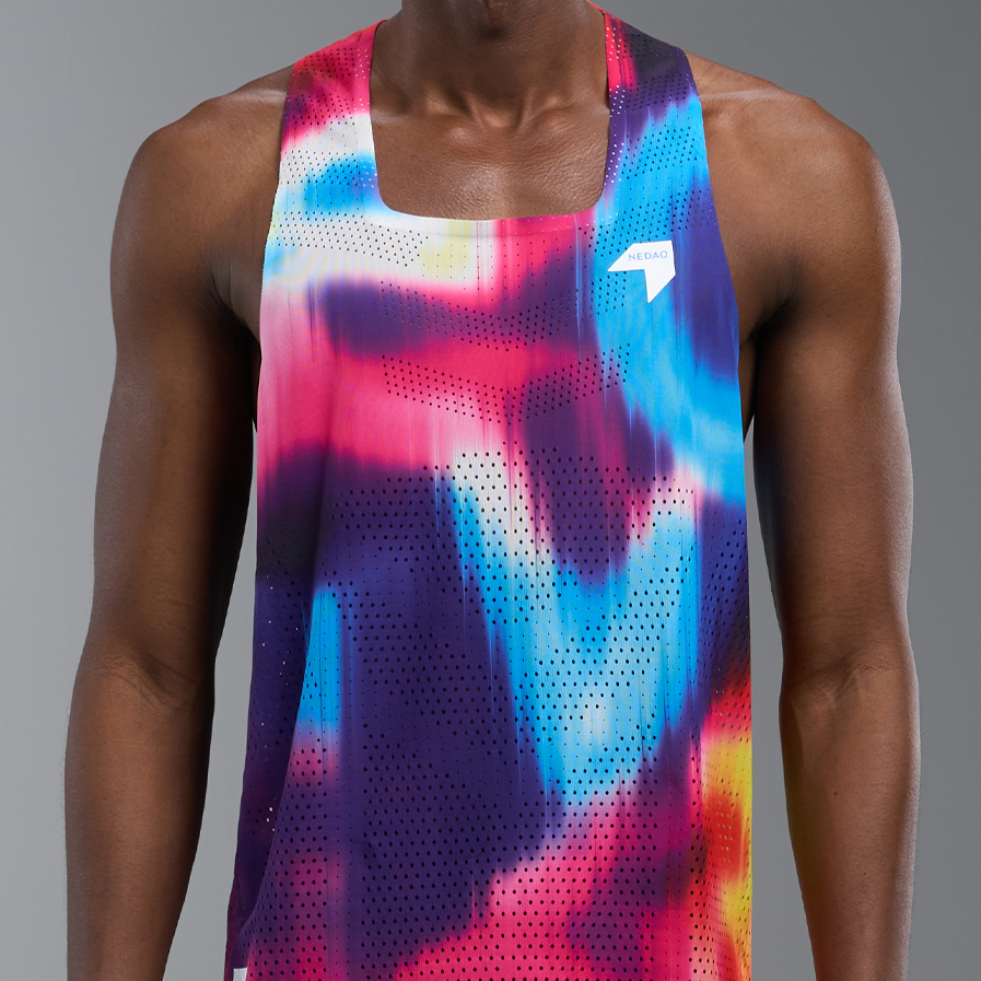 Men's QiFlow Racing Singlet - VORTEX