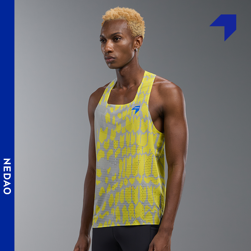 Men's QiFlow Racing Singlet - VORTEX