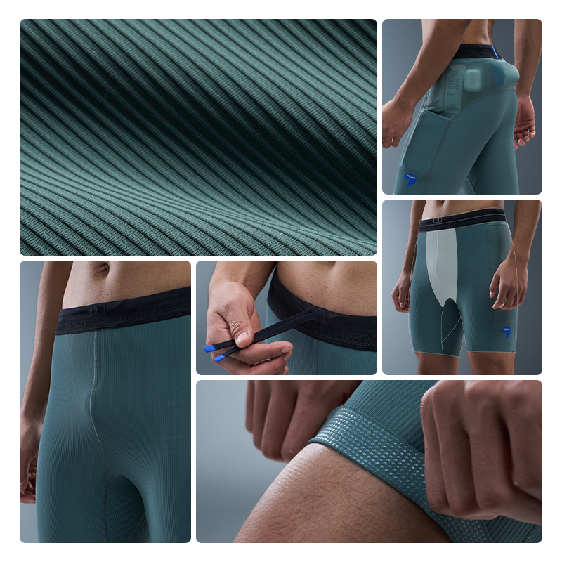 Men's VelocityX 1/2-Length Running Tights Pro (7''inseam)