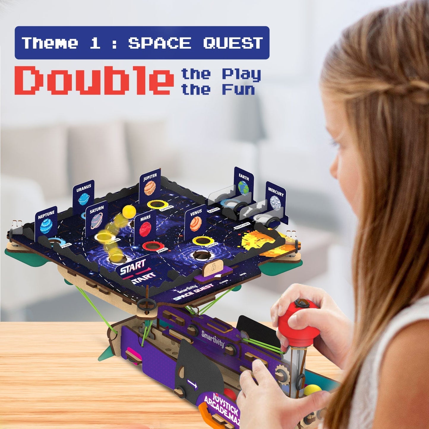 Smartivity Joystick Arcade Maze DIY STEAM Construction Game