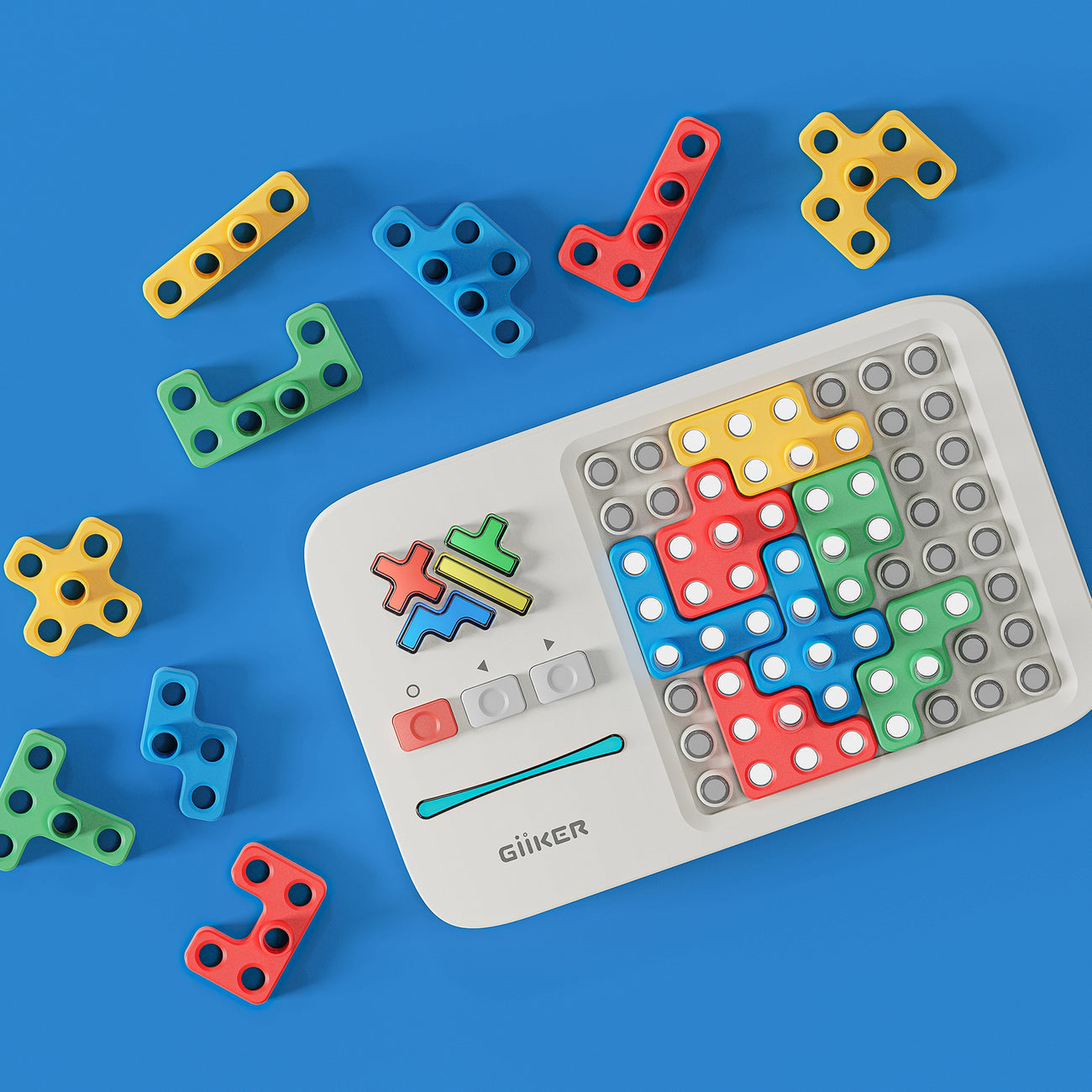 GiiKER Super Blocks - A Patience and Logic Game for Children with Over 1000 Level Challenges