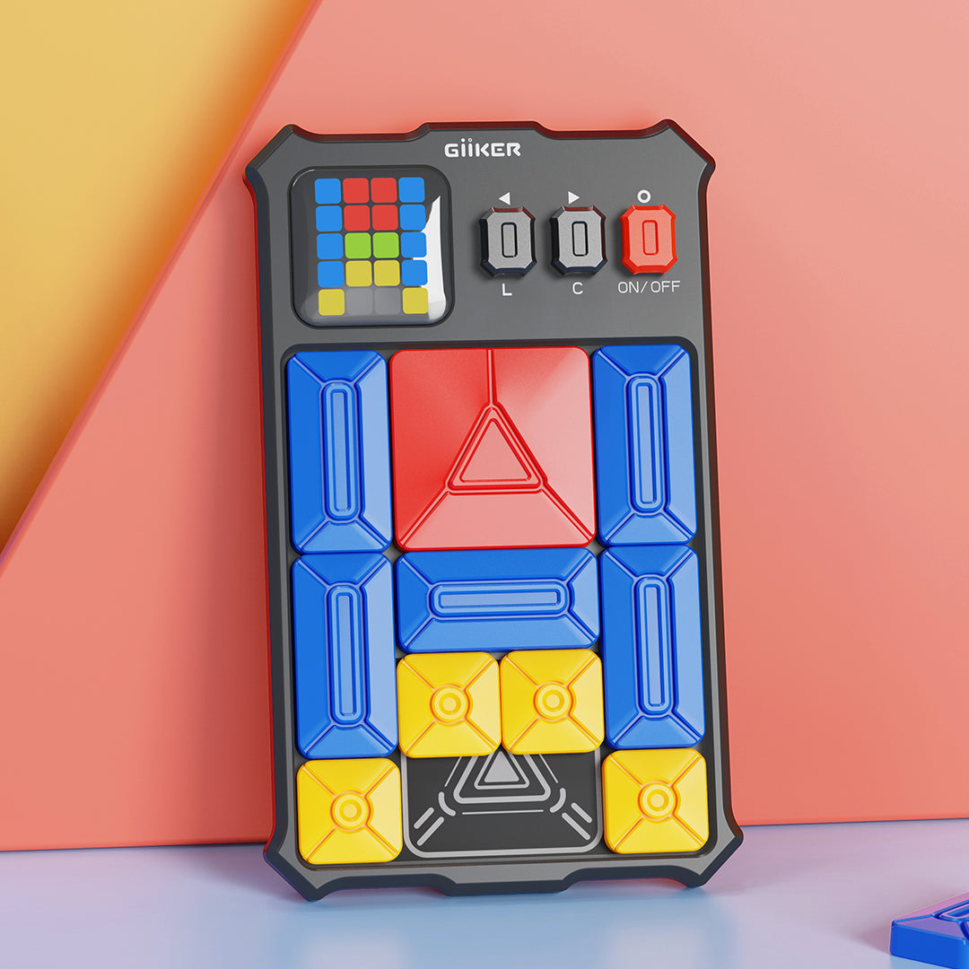 GiiKER Super Slide Interactive Handheld Console - A Brain Teaser with 500+ Level Challenges