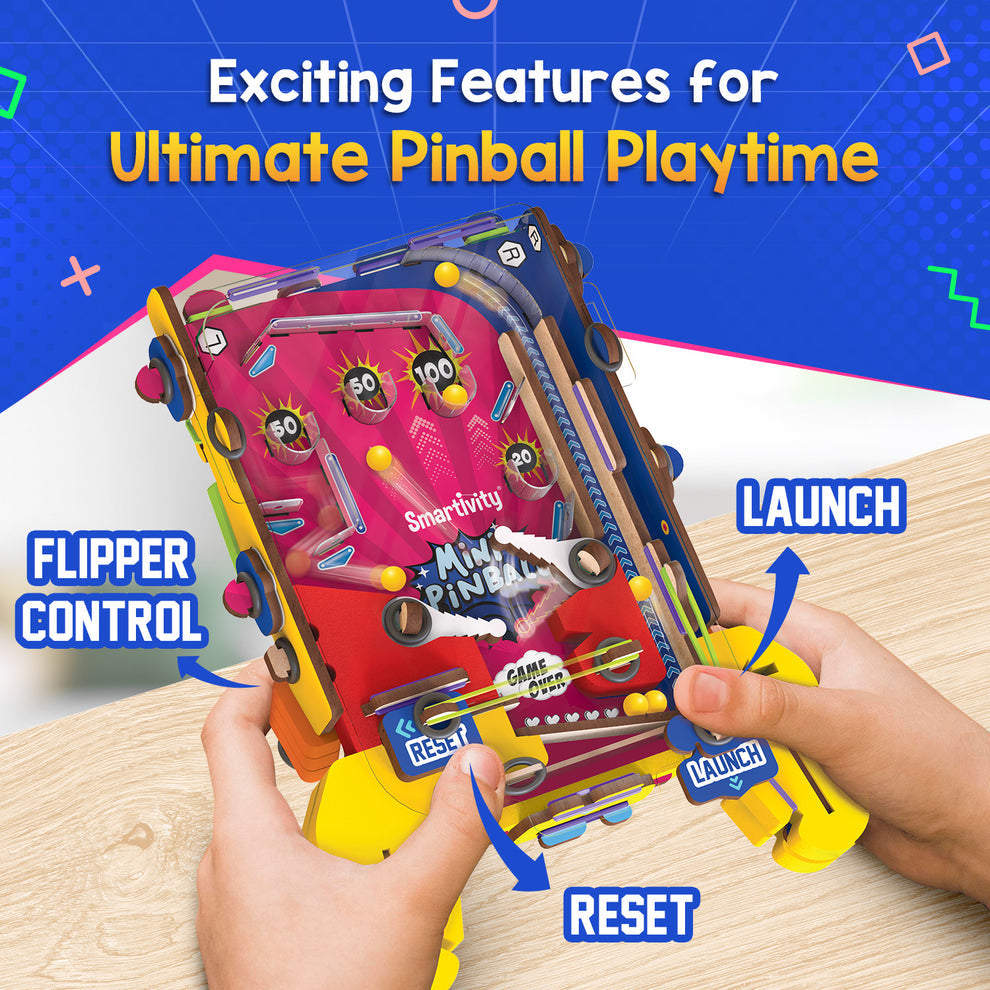 Smartivity Mini Pinball DIY STEAM Construction Game