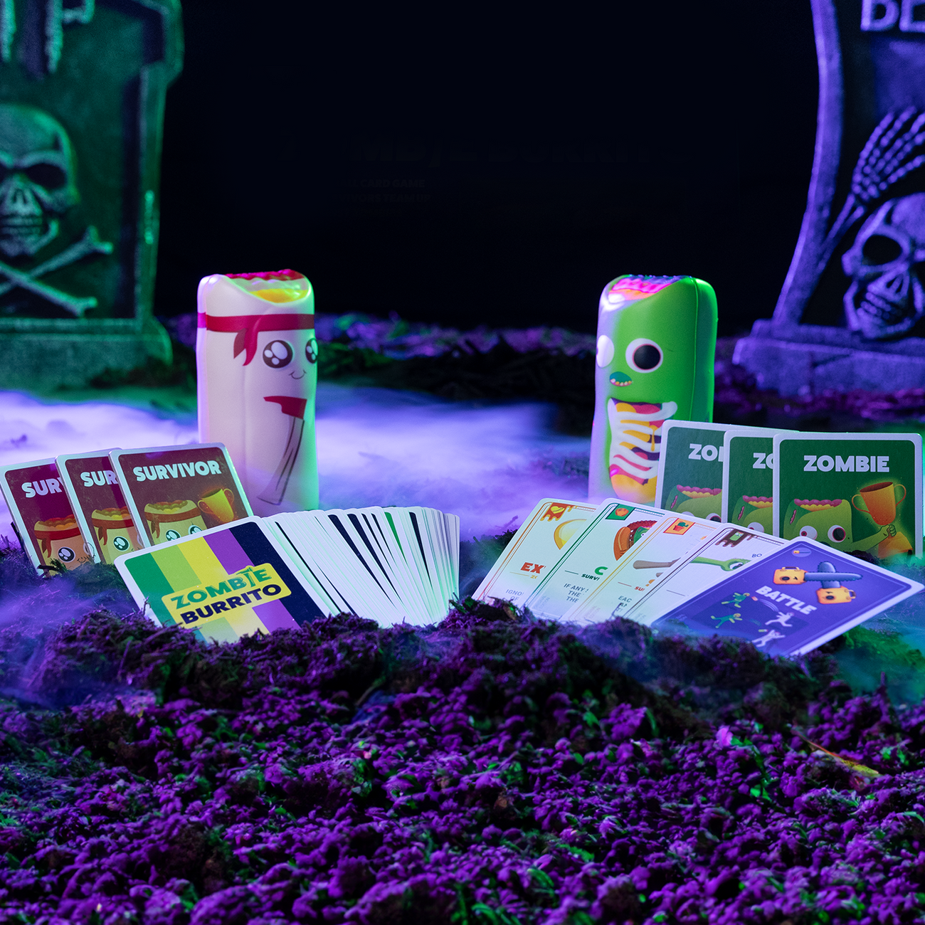 Zombie Burritos - A Ghouly version of Throw Throw Burrito