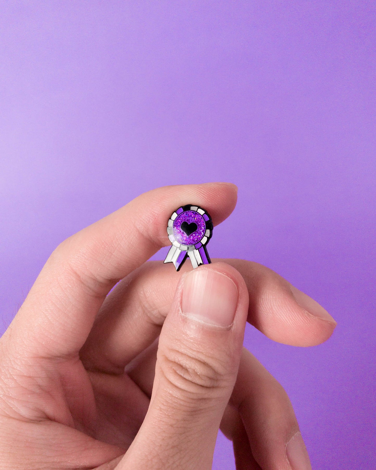 Asexual / Demisexual Award Badge — enamel pin