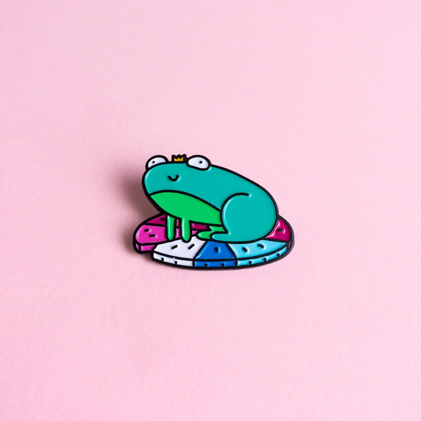 Frog (transgender) — enamel pin