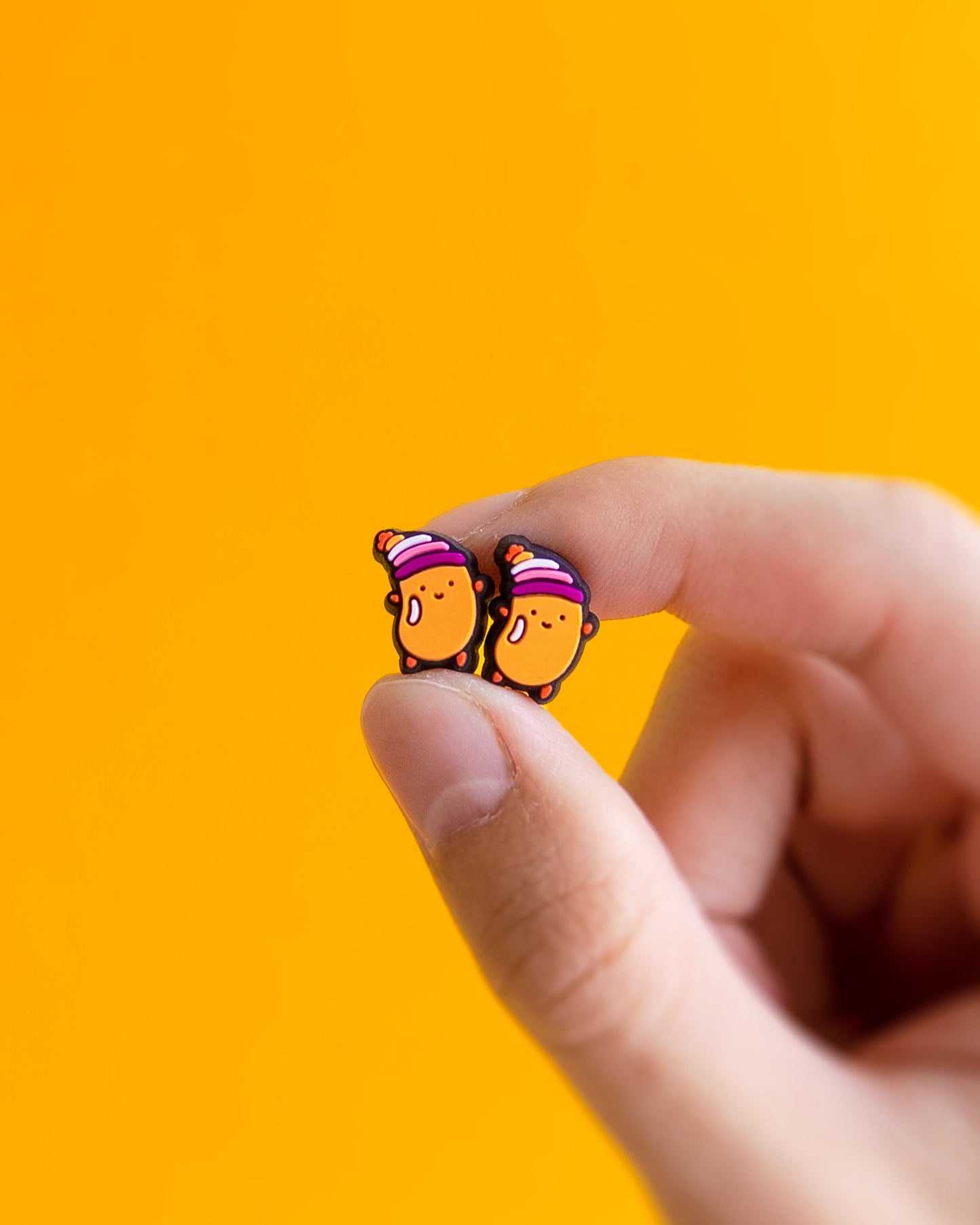 Lesbean — mini stud earrings