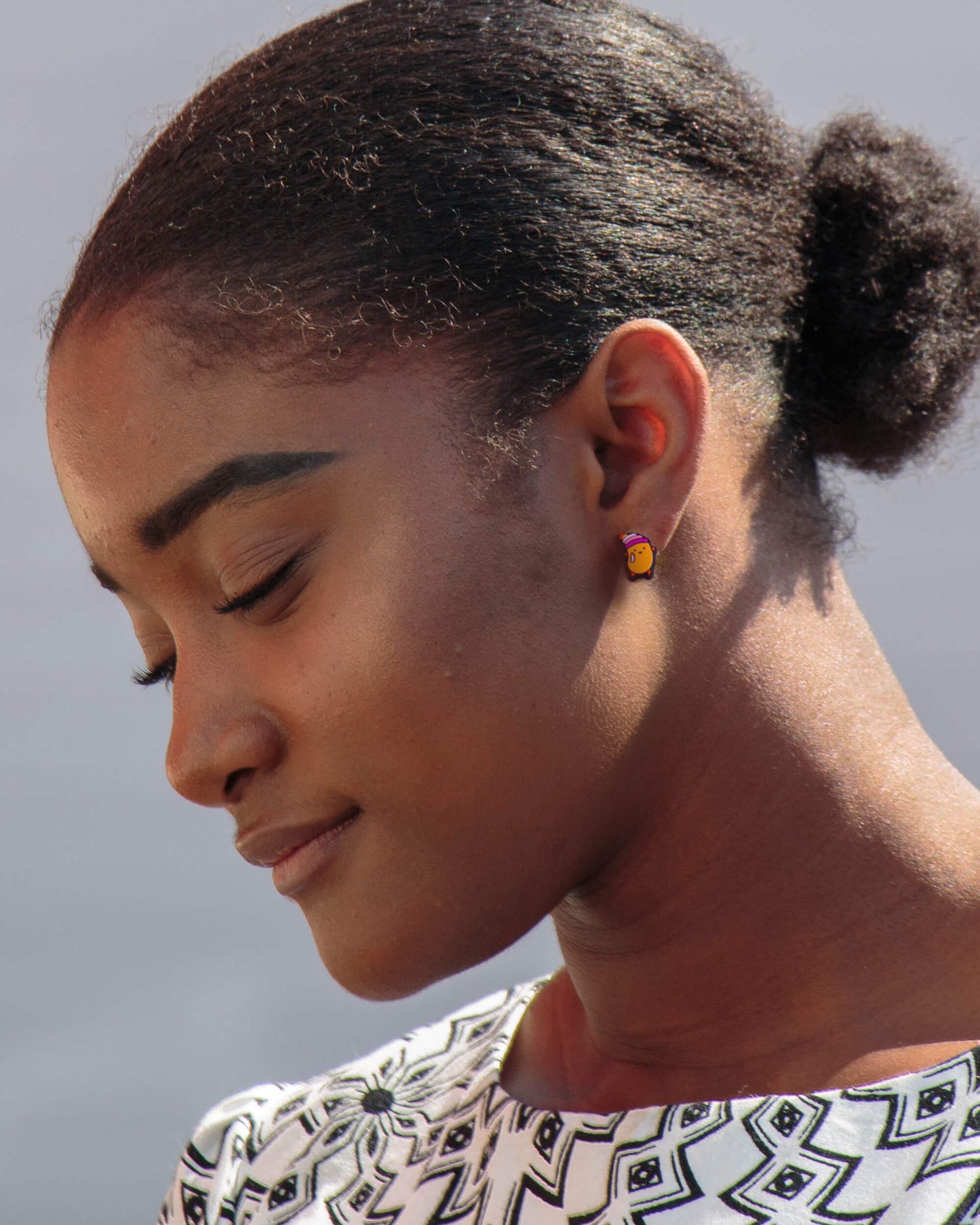 Lesbean — mini stud earrings