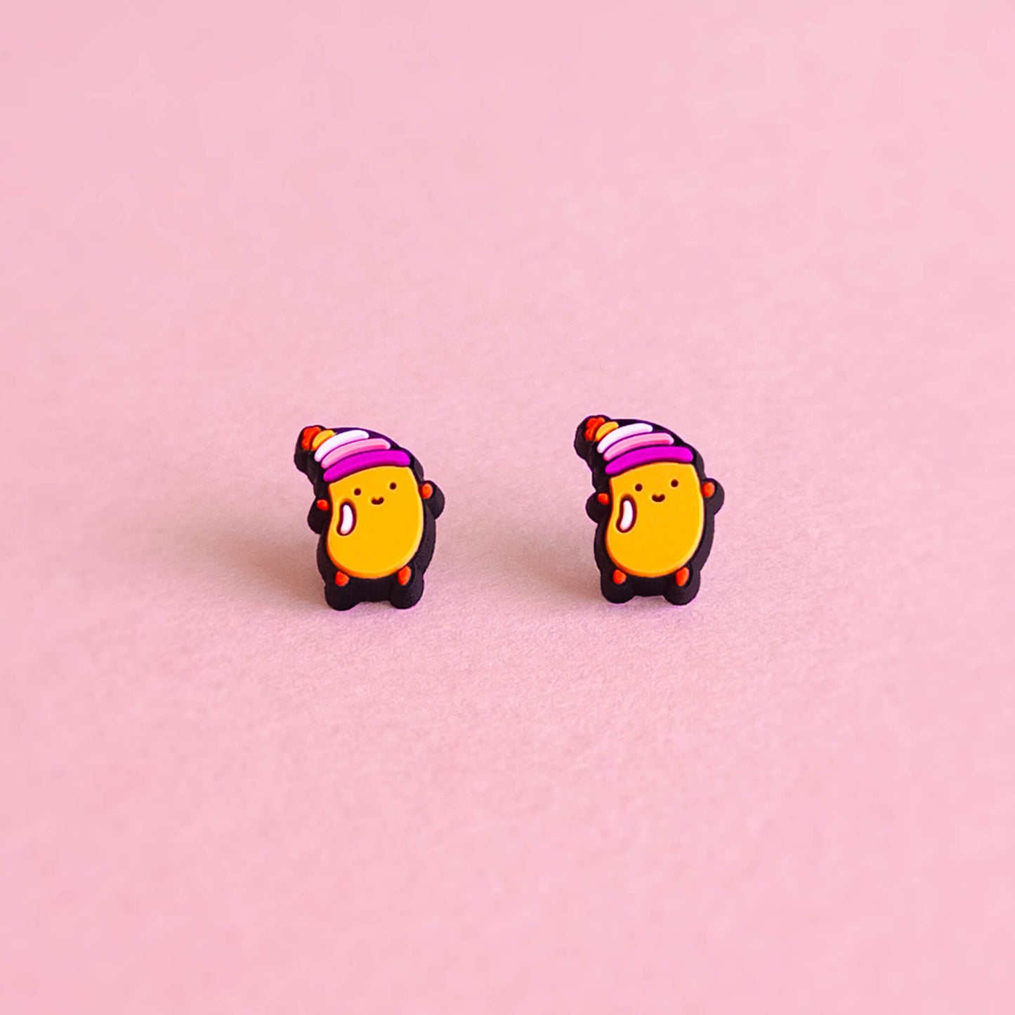 Lesbean — mini stud earrings
