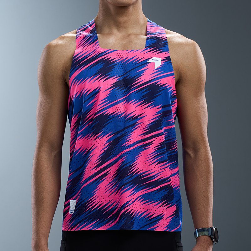 Men's QiFlow Racing Singlet - VORTEX