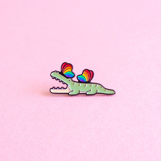 Alligaytor — enamel pin
