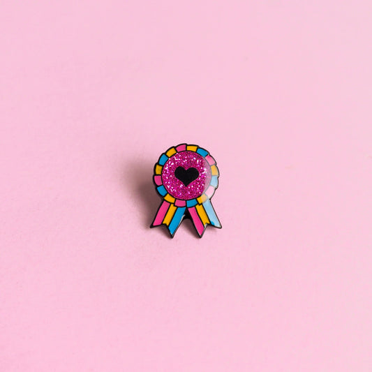 Pansexual Award Badge — enamel pin
