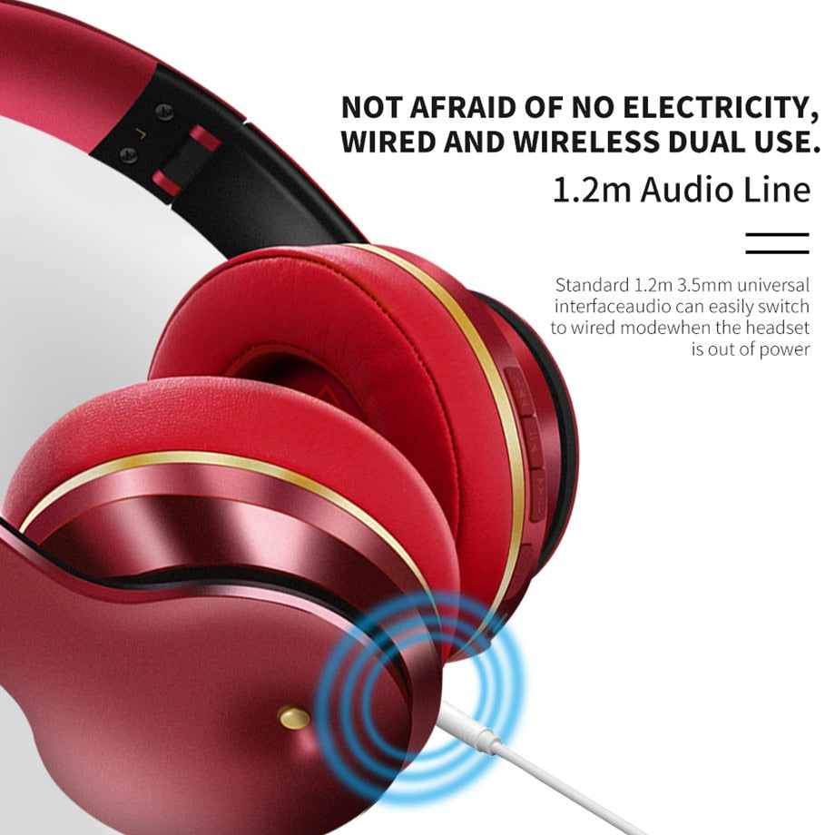 Active noise canceling wireless headphones